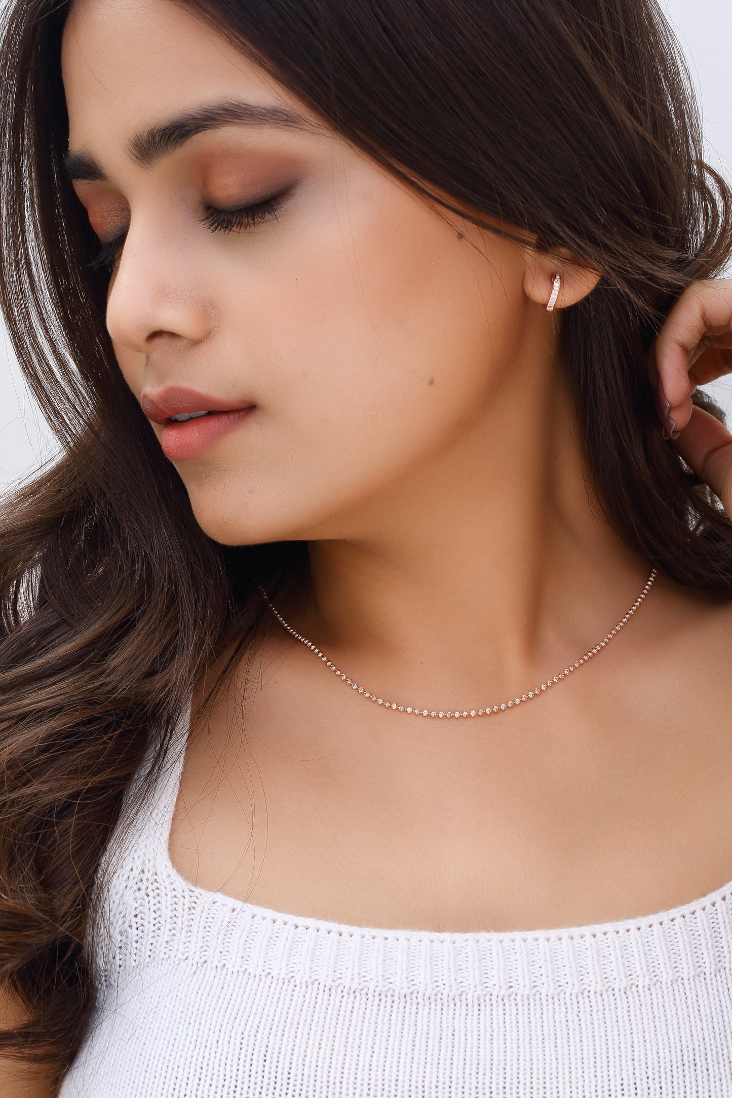 Golden Beaded Chain
