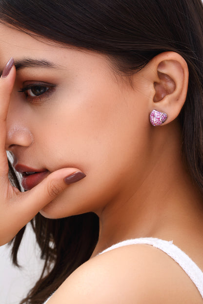 Iridescent Mosaic Earrings