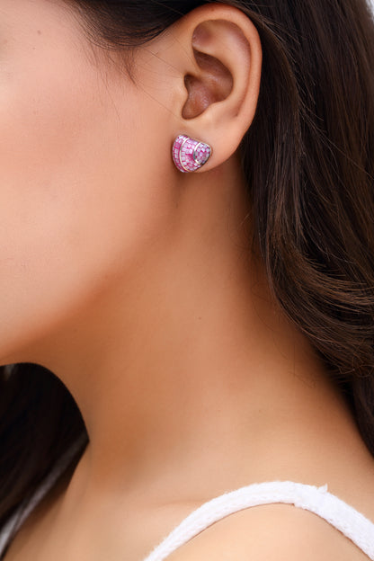 Iridescent Mosaic Earrings