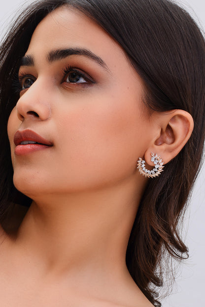 Champagne Swirl Earrings