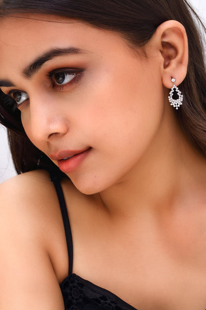 Lace Teardrop Earrings