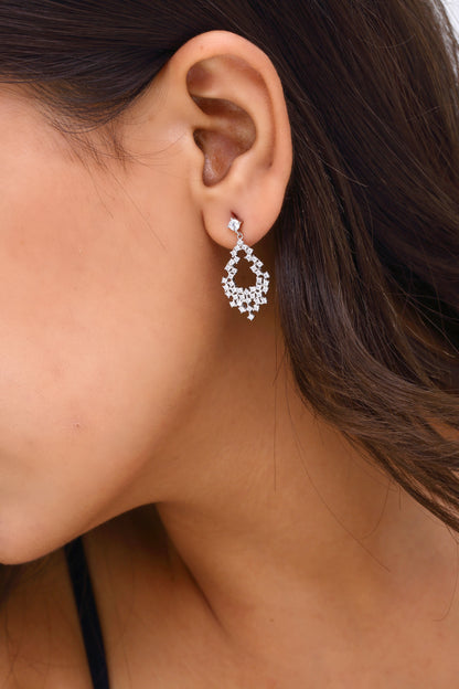 Lace Teardrop Earrings