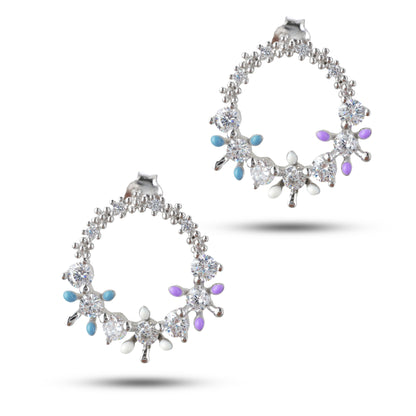 Celestial Bloom Hoops