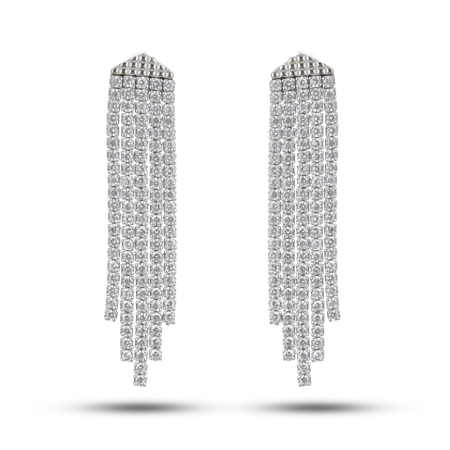 Glittering Cascade Earrings