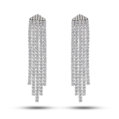 Glittering Cascade Earrings
