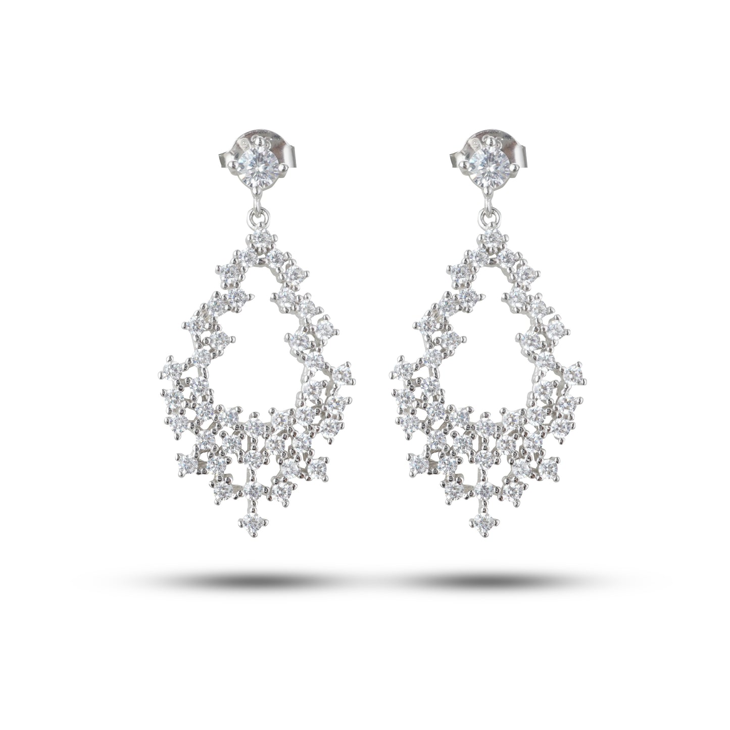 Lace Teardrop Earrings