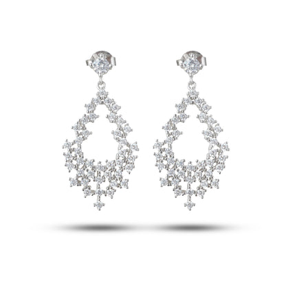 Lace Teardrop Earrings