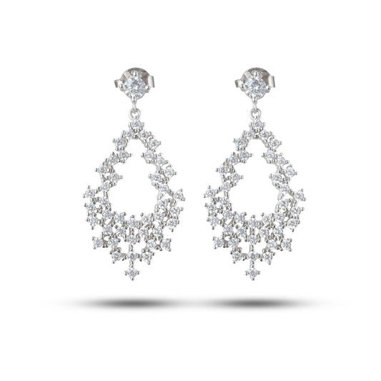 Lace Teardrop Earrings