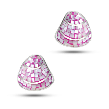 Iridescent Mosaic Earrings