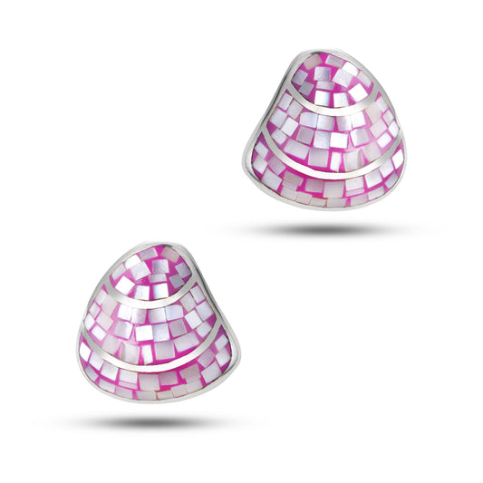 Iridescent Mosaic Earrings