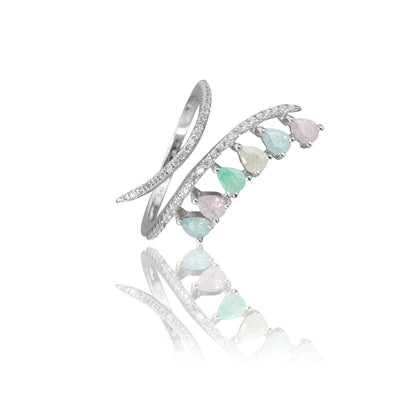 Pastel Wave Ring