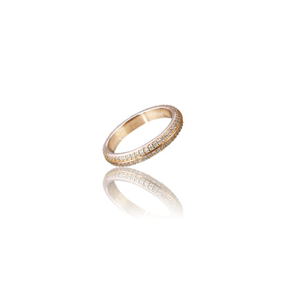 Pavé Circle Ring