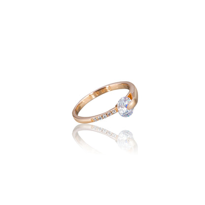 Eclipse Solitaire Ring