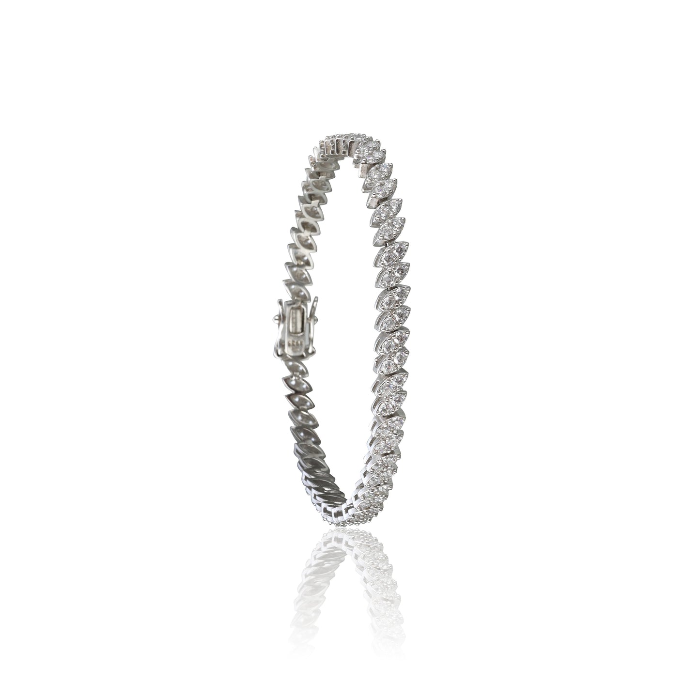 Marquise Elegance Tennis Bracelet