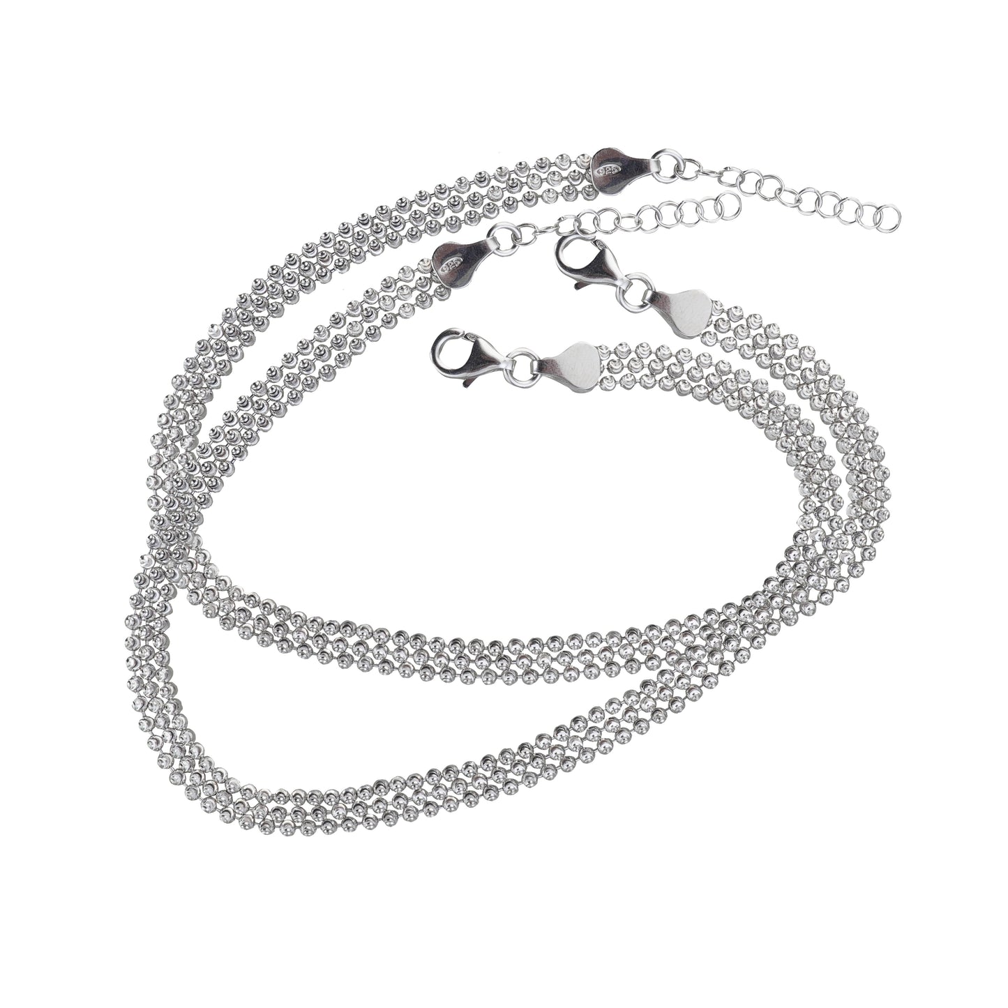 Layered Gleam Anklet