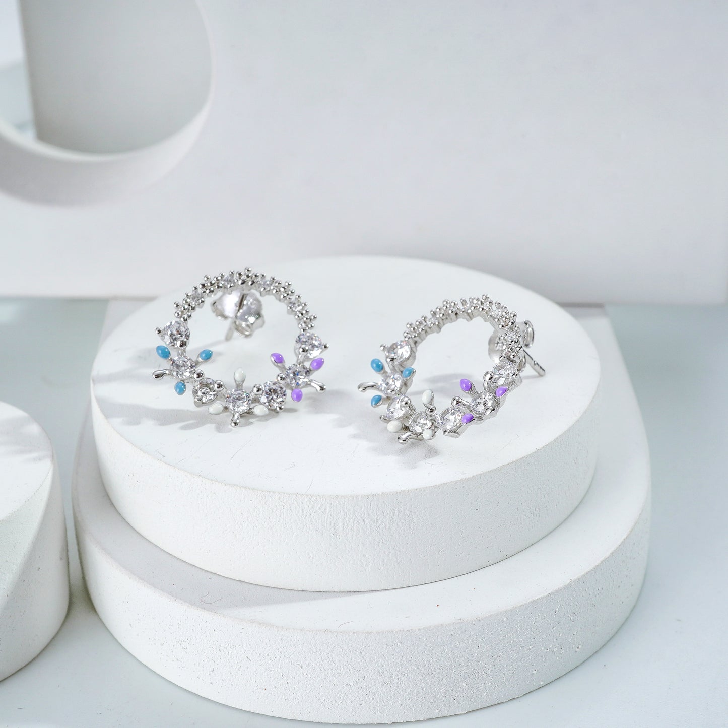 Celestial Bloom Hoops