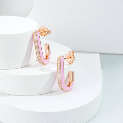 Linear Grace Hoops