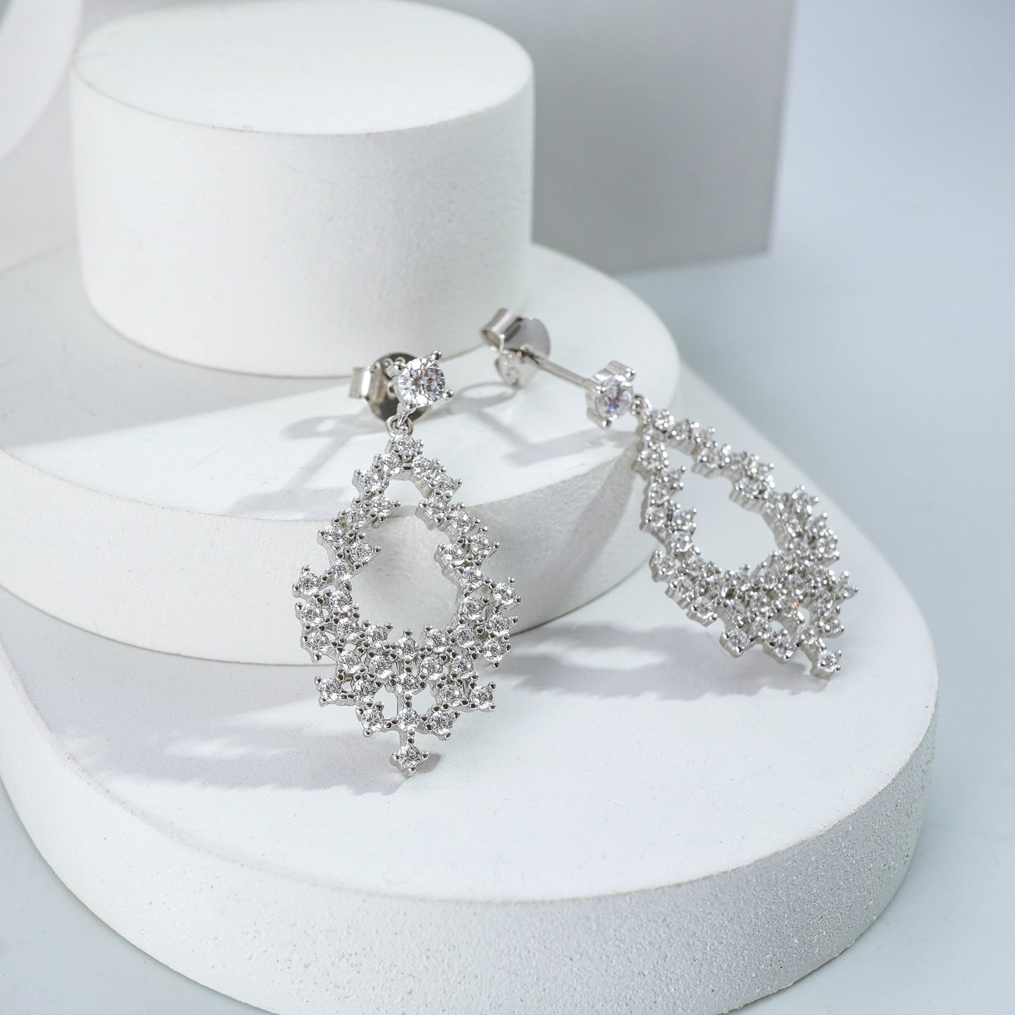 Lace Teardrop Earrings