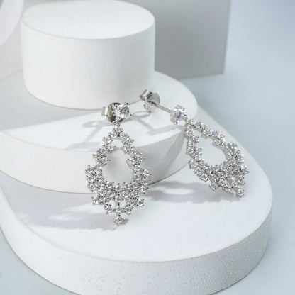 Lace Teardrop Earrings