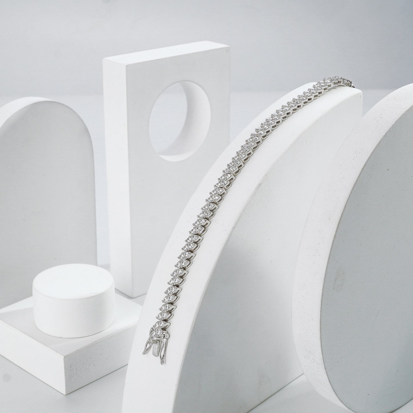 Marquise Elegance Tennis Bracelet