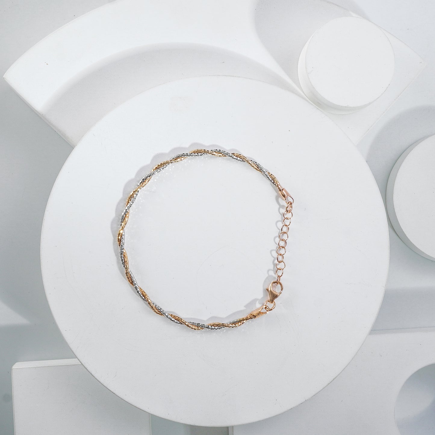 Golden Braids Bracelet