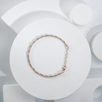 Golden Braids Bracelet