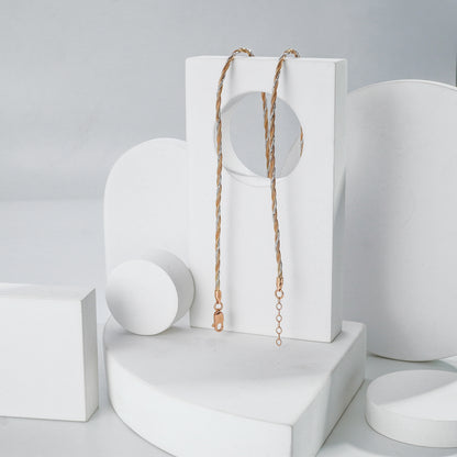 Braided Twist Anklet