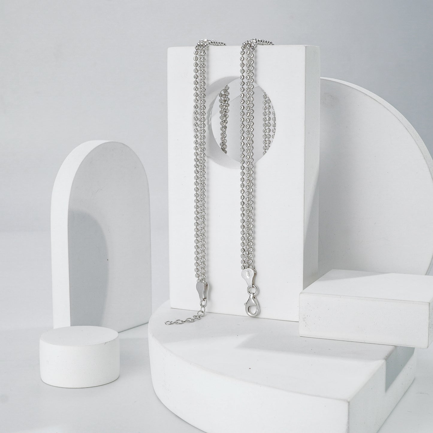 Layered Gleam Anklet