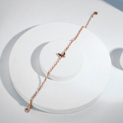 The Noir Butterfly Bracelet
